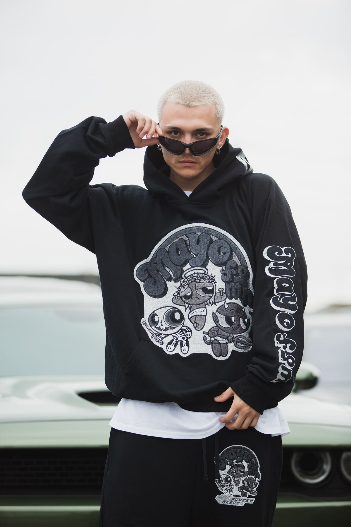 POWERPUFF MAYO EMBROIDERY HOODIE