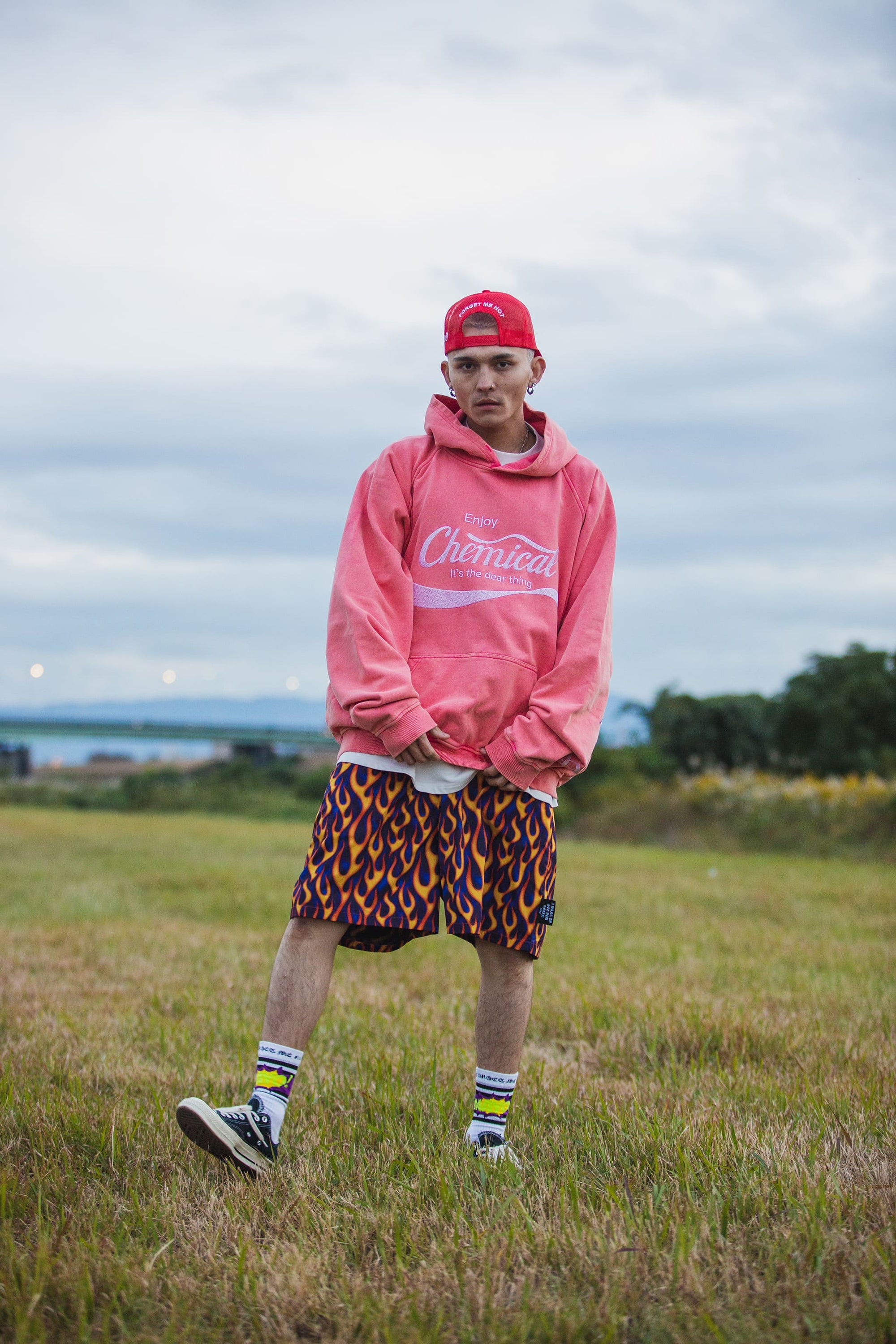 ENJOY CHEMICAL EMBROIDERY HOODIE