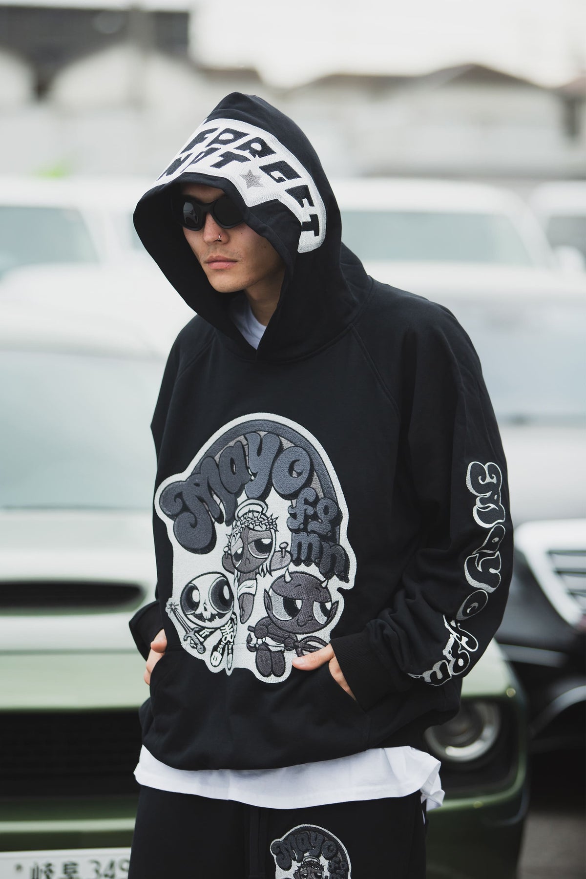 POWERPUFF MAYO EMBROIDERY HOODIE