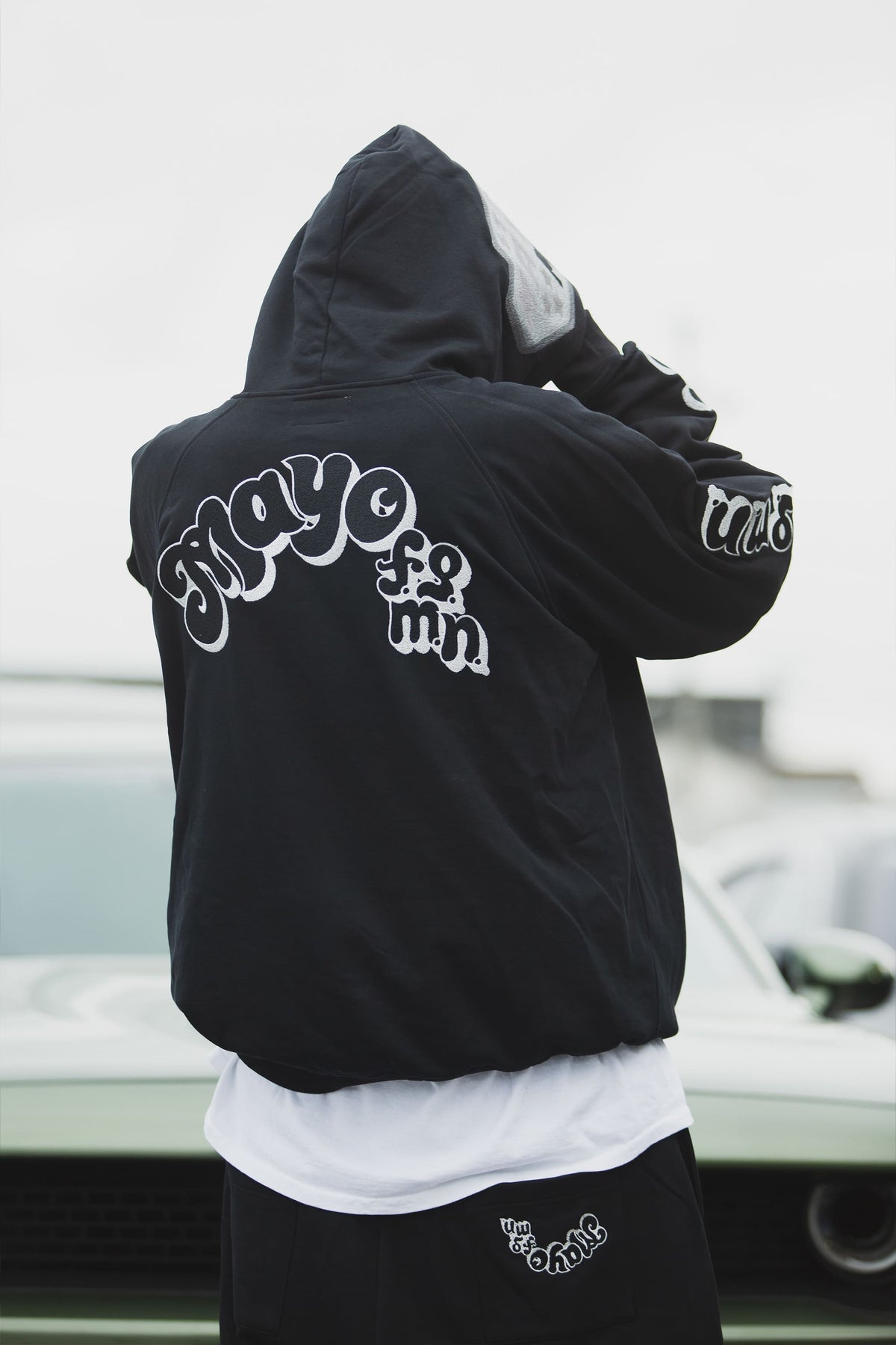 POWERPUFF MAYO EMBROIDERY HOODIE
