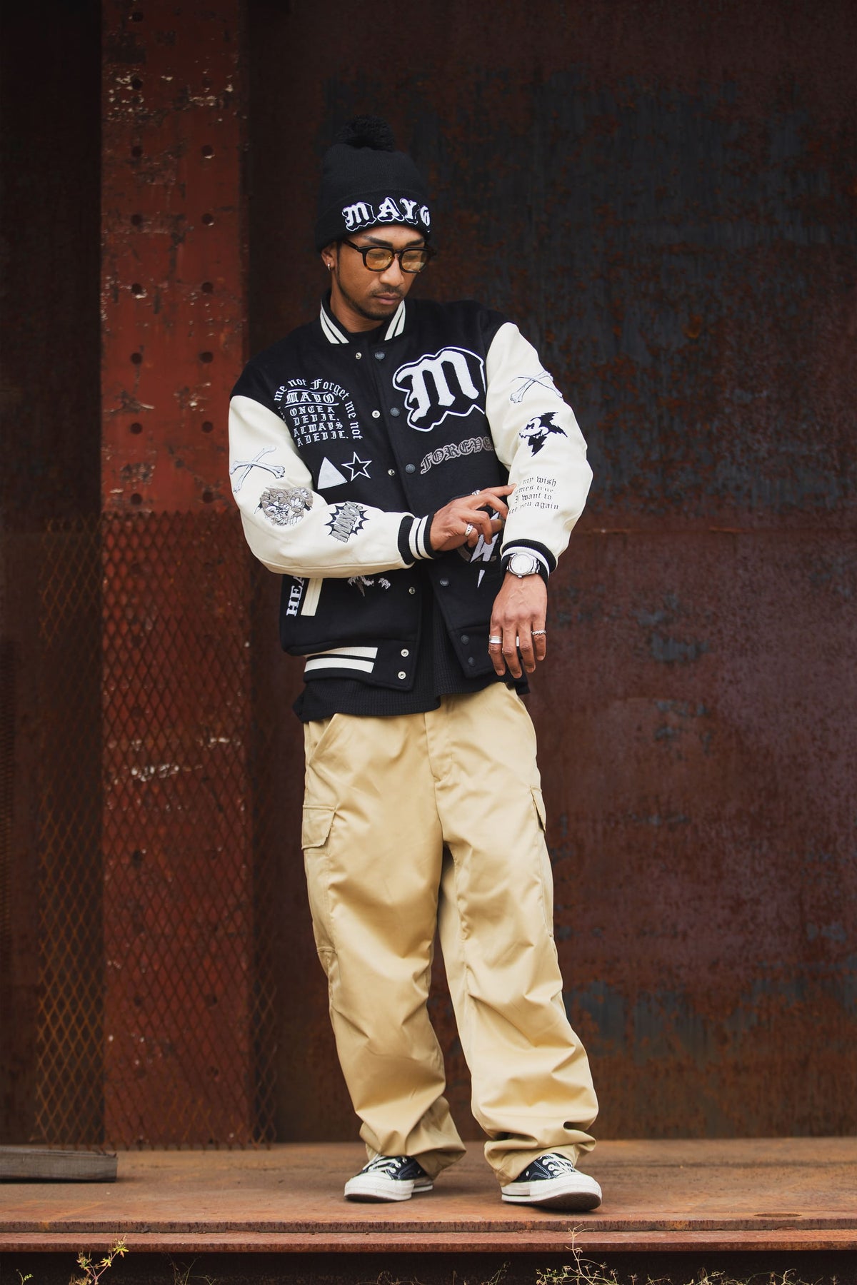 【予約販売】MAYO 2026 EMBROIDERY STADIUM JKT