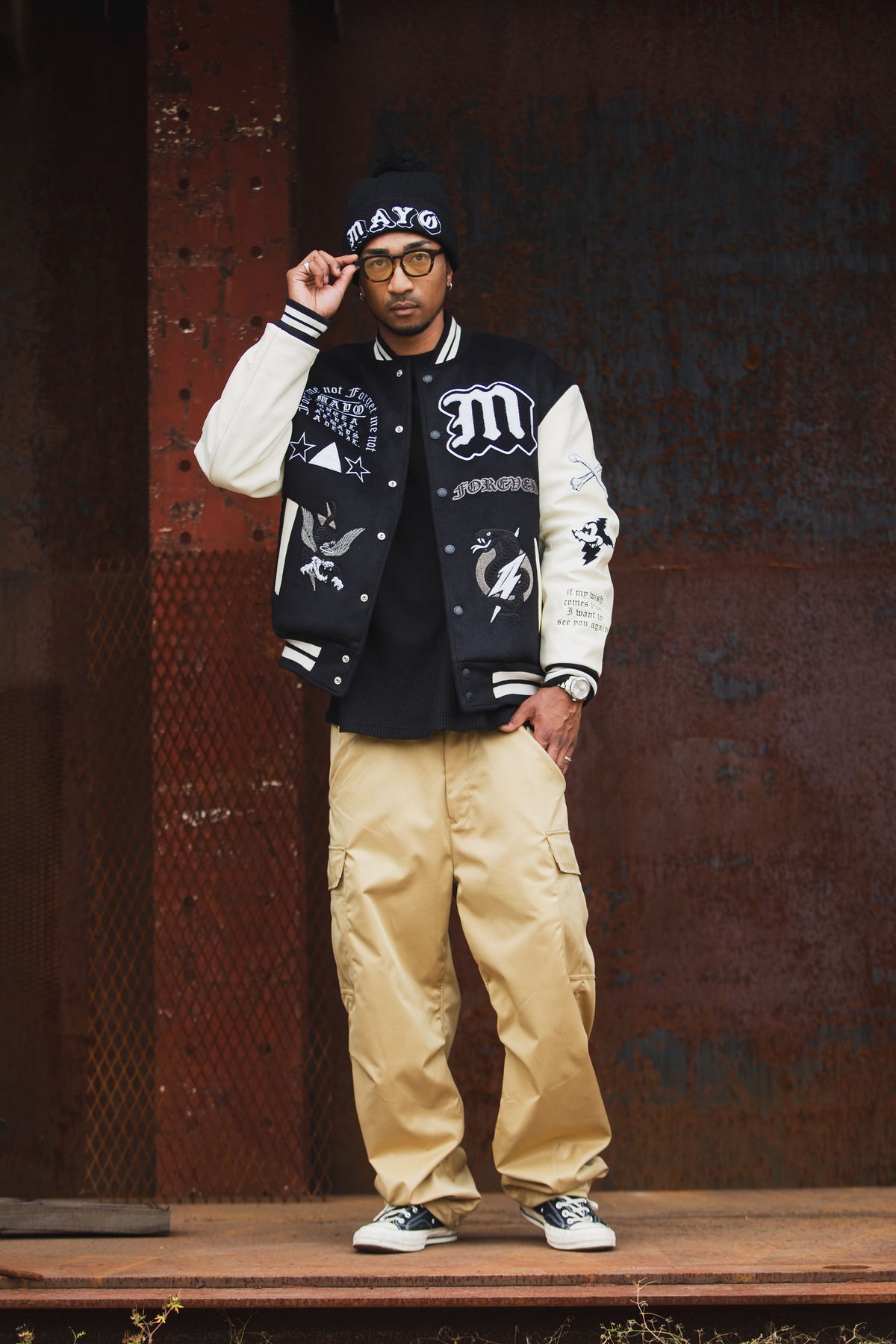 【予約販売】MAYO 2026 EMBROIDERY STADIUM JKT