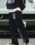 POWERPUFF MAYO EMBROIDERY SWEAT PANTS