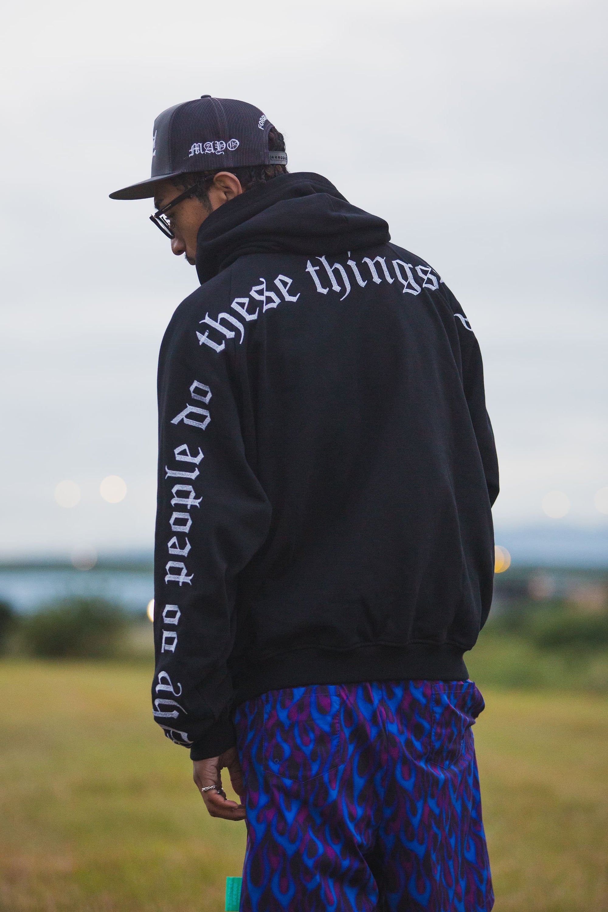 ENJOY CHEMICAL EMBROIDERY HOODIE