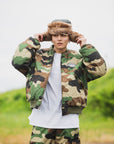 MAYO LOGO EMBROIDERY FADE NYLON BOA CAP