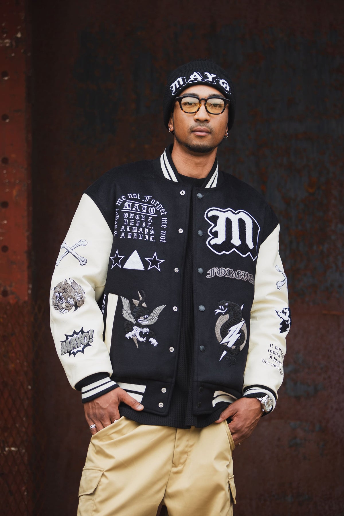 【予約販売】MAYO 2026 EMBROIDERY STADIUM JKT