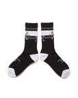 MAYO CROSS BONE SOX - BLACK