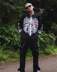 BONE EMBROIDERY LONG SLEEVE GAME SHIRTS