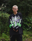 BONE EMBROIDERY LONG SLEEVE GAME SHIRTS