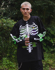 BONE EMBROIDERY LONG SLEEVE GAME SHIRTS