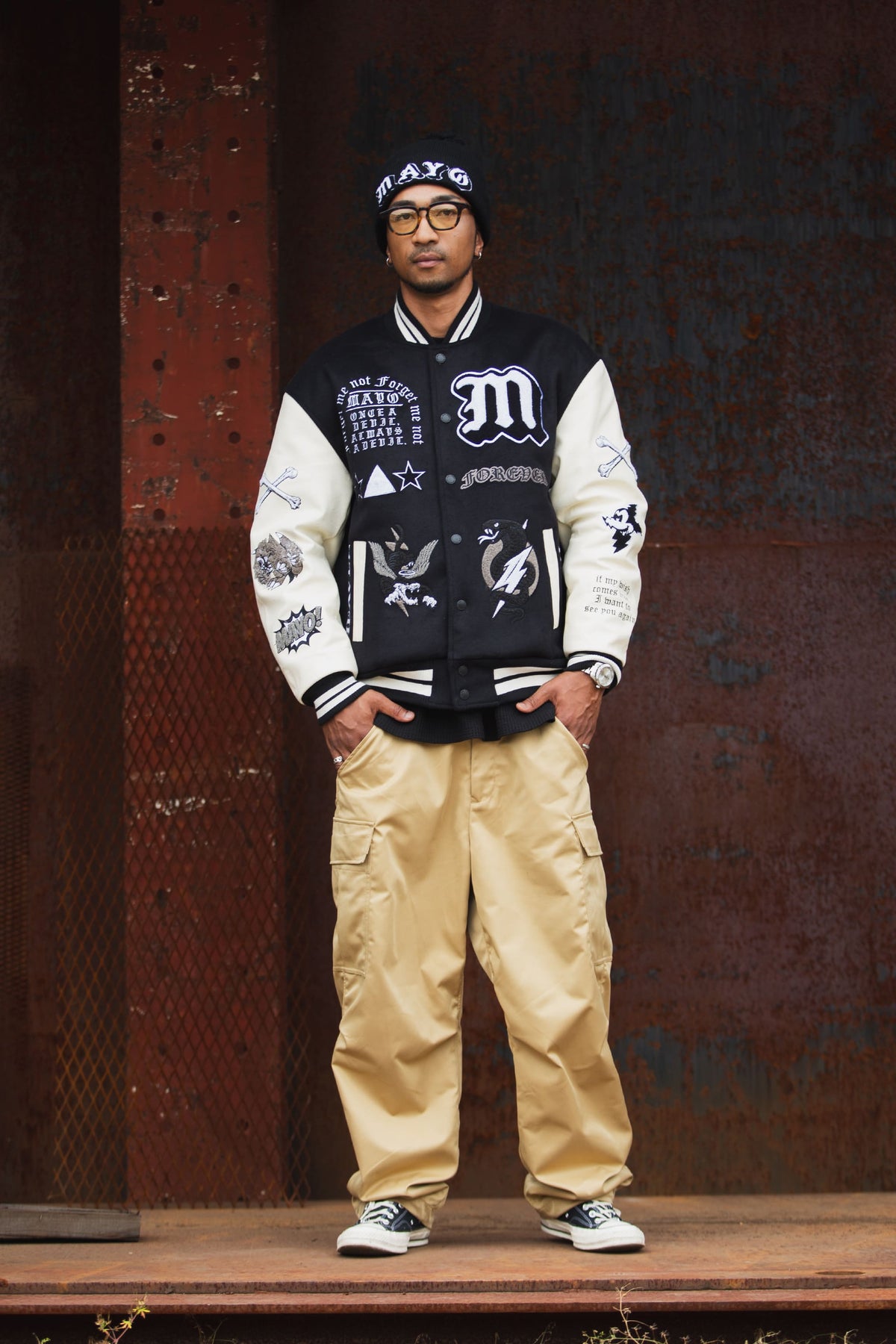 【予約販売】MAYO 2026 EMBROIDERY STADIUM JKT