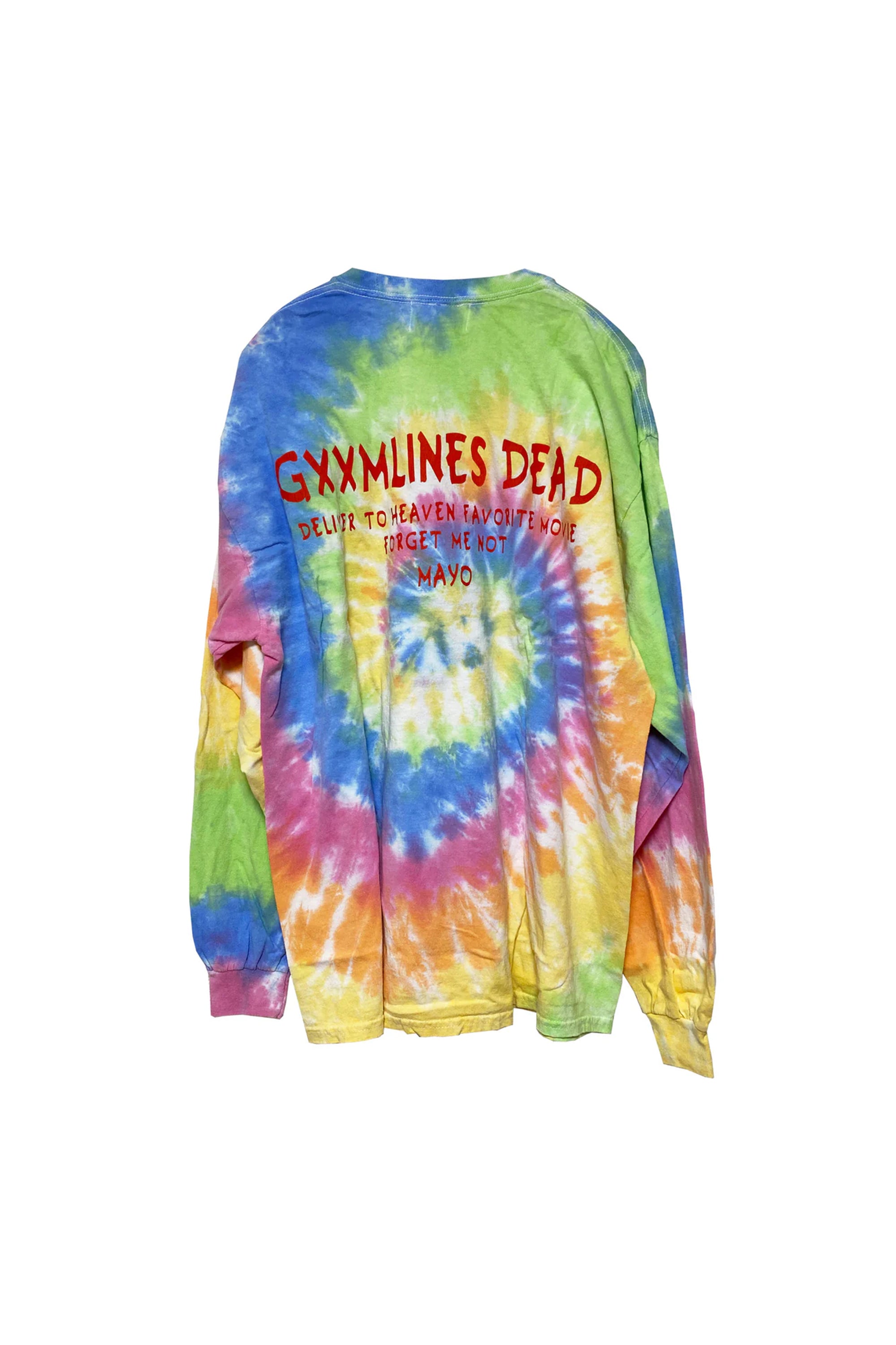 GRATEFUL MAYO Long Sleeve Tee - TIE DYE ETERNITY