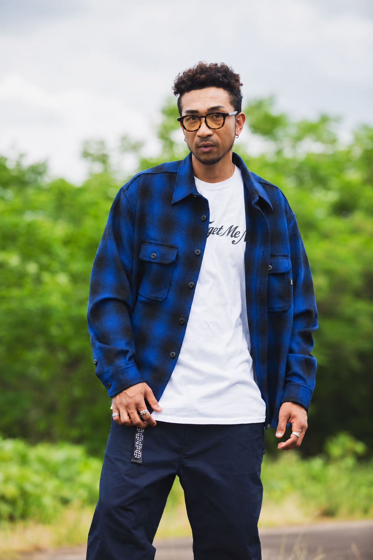 PLAIN LONG SLEEVED CHECK SHIRT