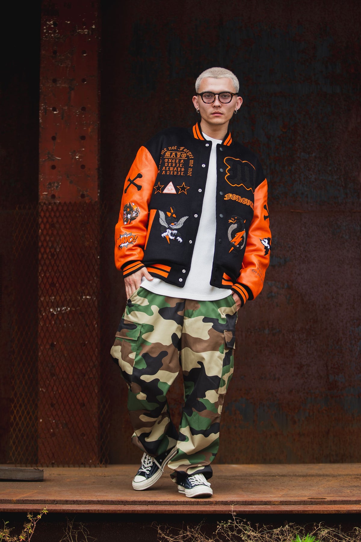 MAYO MILITARY NYLON CARGO PANTS