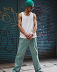MAYO EMBROIDERY CHINO PANTS