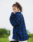 PLAIN LONG SLEEVED CHECK SHIRT