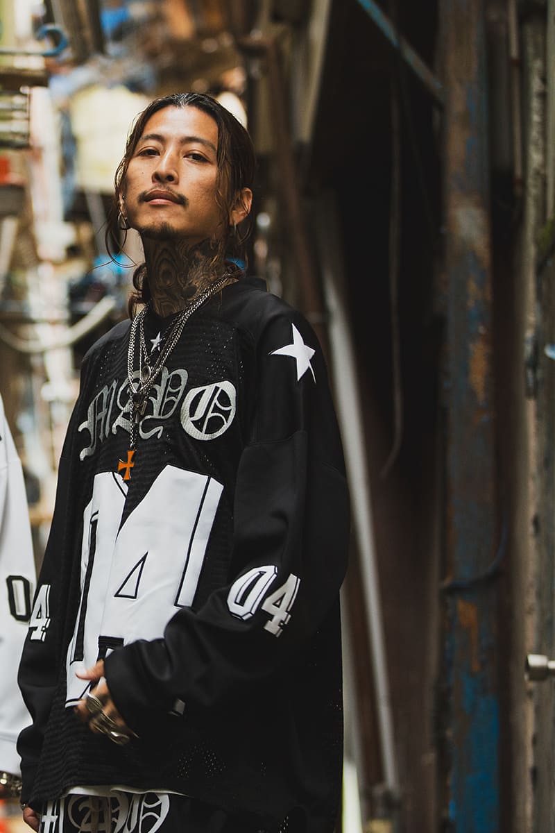 MAYO】MAYO 刺繍 ゲームシャツ - BLACK