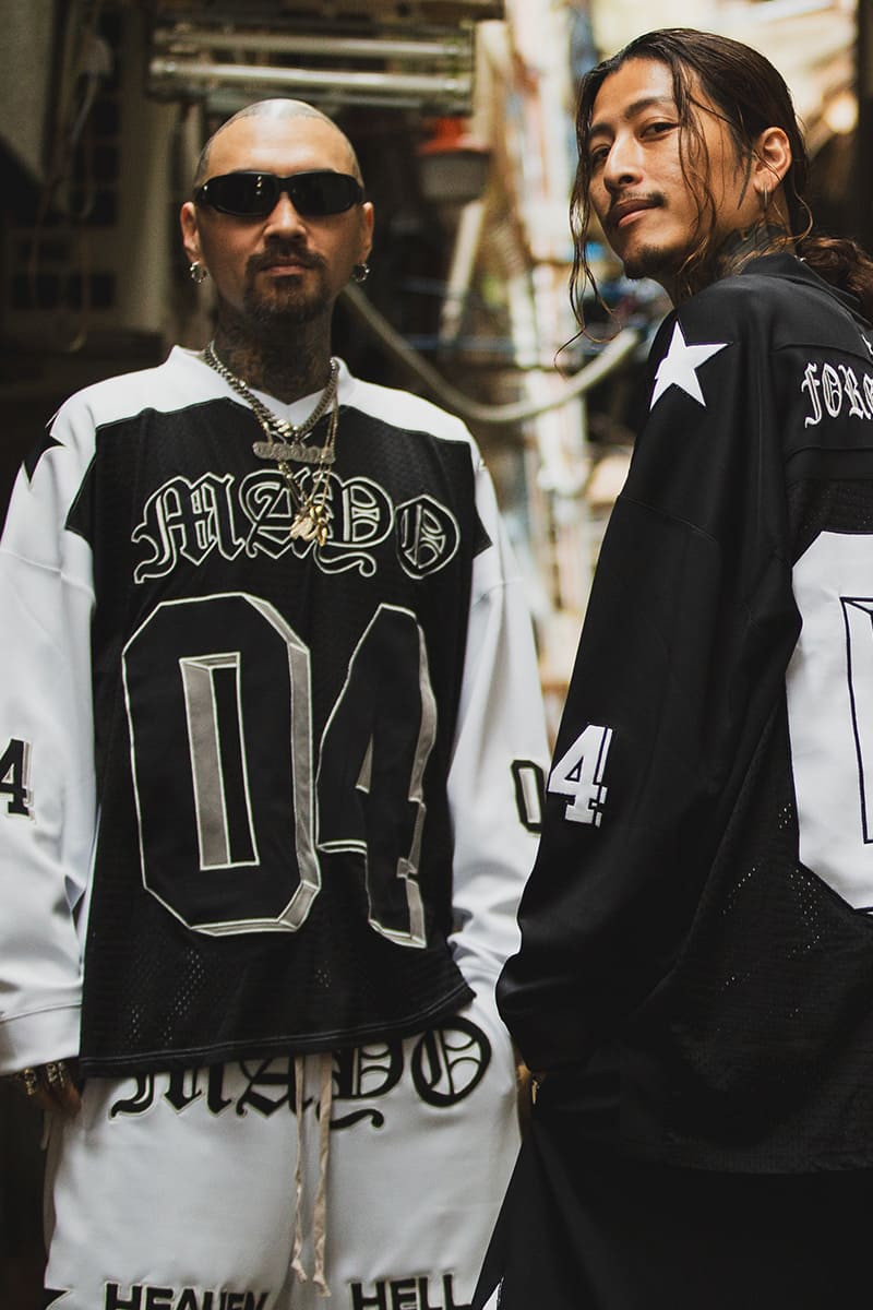 MAYO】MAYO Embroidery Game Shorts - WHITE