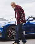 MAYO CROSS BORN EMBROIDERY LONG SLEEVED CHECK SHIRT