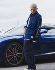 MAYO CROSS BORN EMBROIDERY LONG SLEEVED CHECK SHIRT