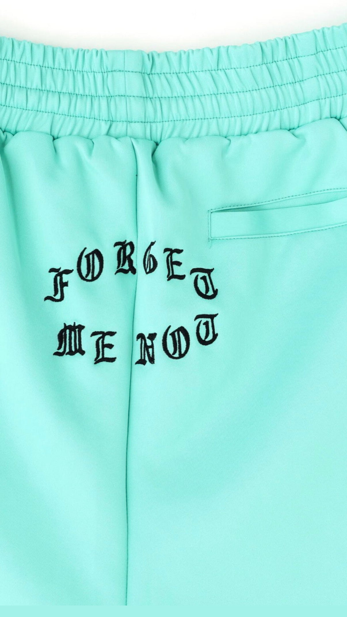 MAYO MESSAGE EMBROIDERY GAME SHORTS