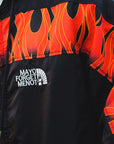 FIRE EMBROIDERY NYLON JKT - FIRE RED