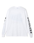 MAYO JESUS PRINT Long Sleeve Tee - WHITE