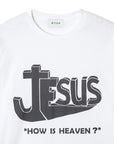 MAYO JESUS PRINT Long Sleeve Tee - WHITE