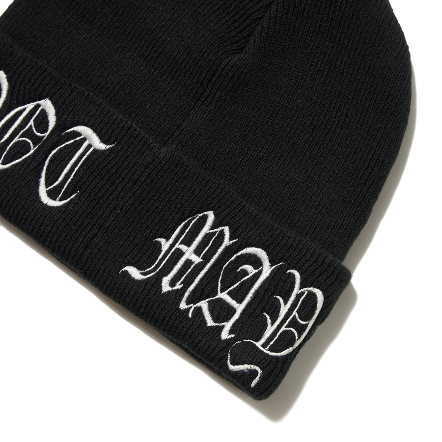MAYO FORGET ME NOT knit cap - BLACK