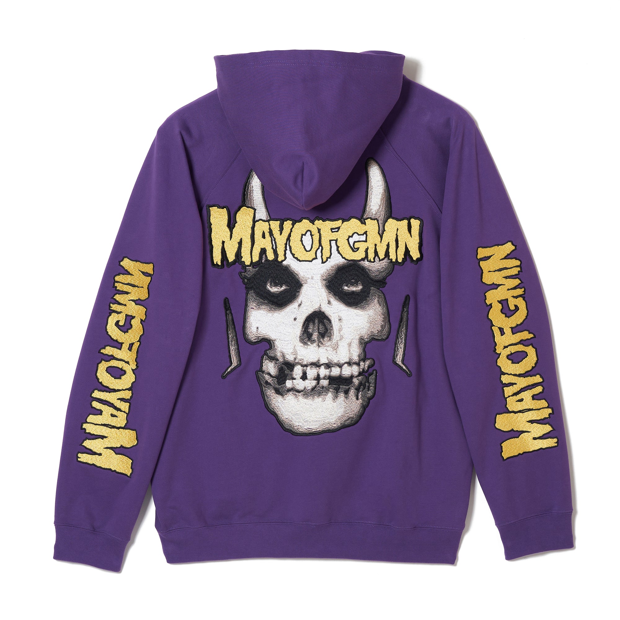 MAYO FGMN Embroidery Hoodie - PURPLE