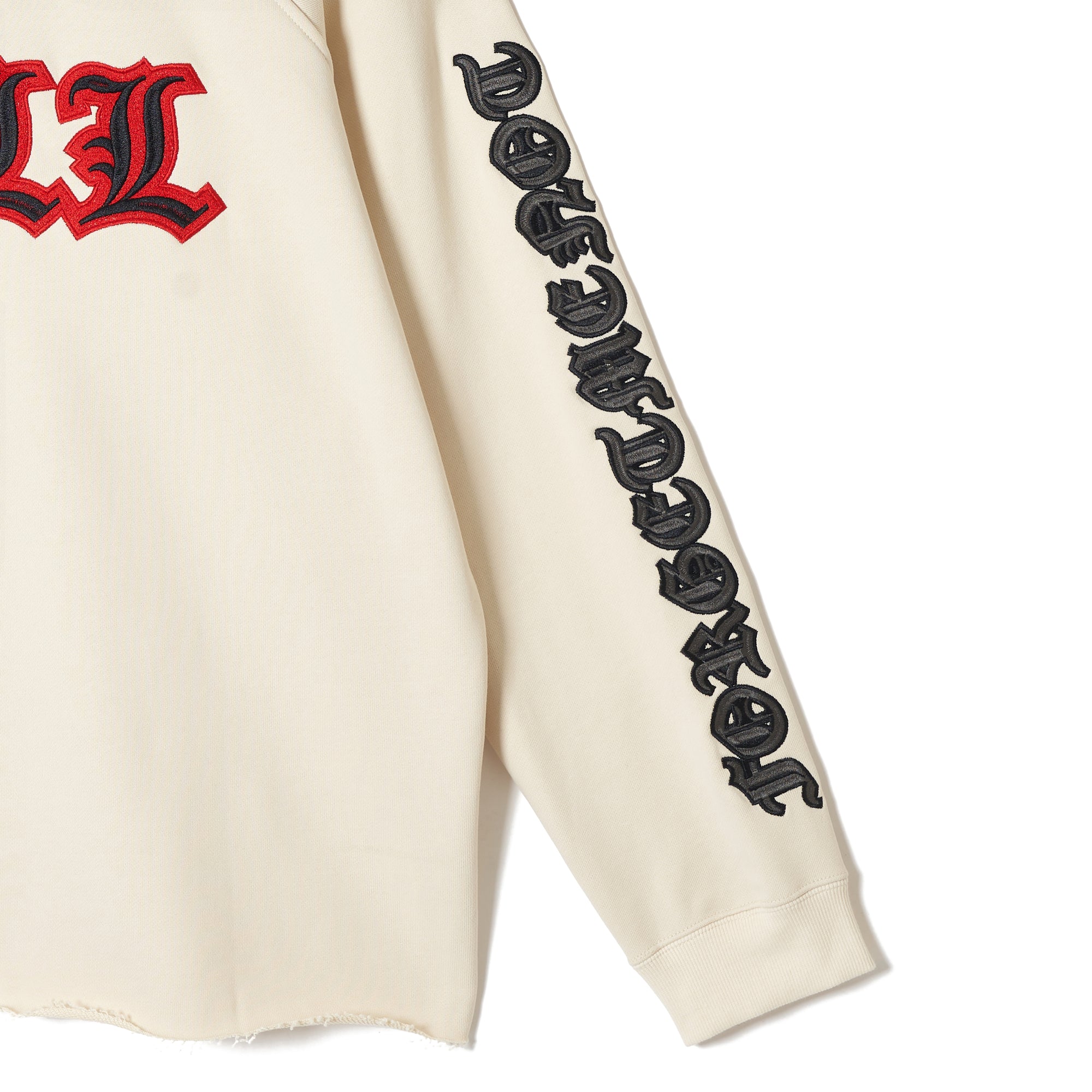 MAYO HEAVEN&amp;HELL Embroidery Crew neck - OFF WHITE