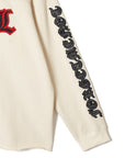 MAYO HEAVEN&HELL Embroidery Crew neck - OFF WHITE