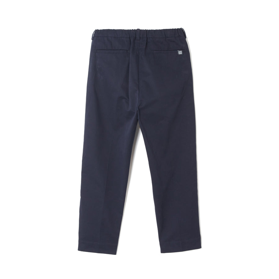 FIRE EMBROIDERY CHINO PANTS - NAVY