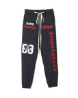 MAYO HEAVEN&HELL Embroidery Sweat Pants - BLACK