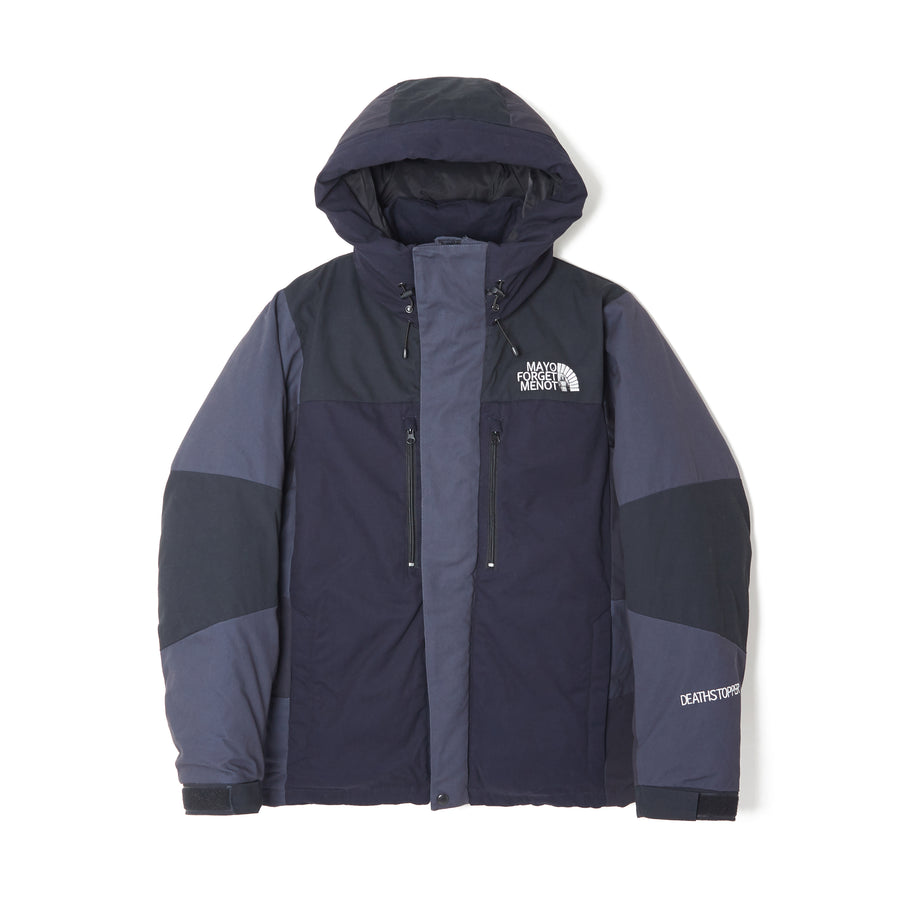 MAYO FORGET ME NOT Embroidery Down Jacket - NAVY