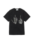 F●CKIN F●CK PRINT  SHORT SLEEVE TEE - FADE BLACK