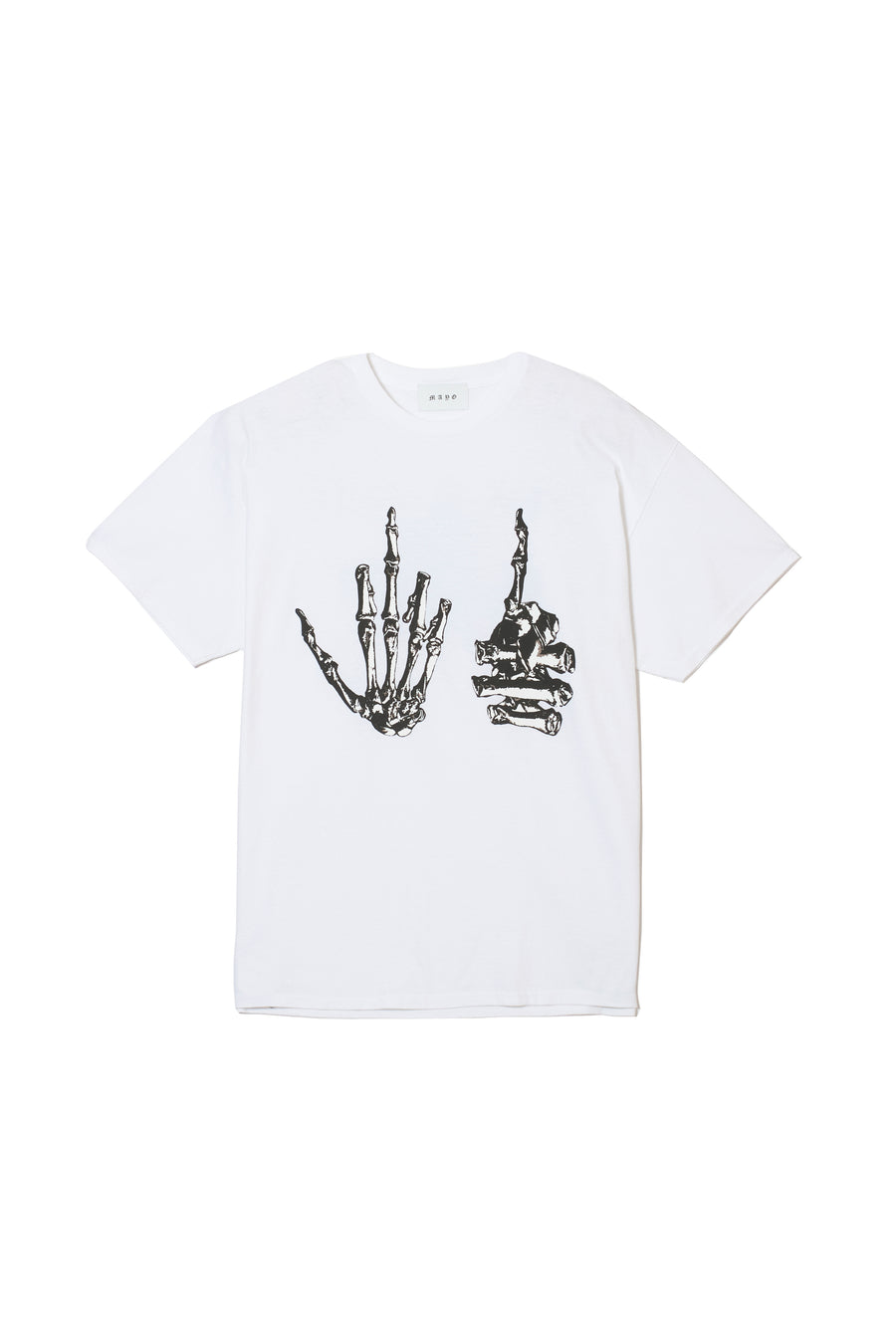 F●CKIN F●CK PRINT  SHORT SLEEVE TEE - WHITE