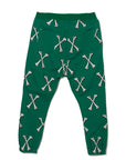 MAYO CROSS BONES EMBROIDERY SWEAT PANTS - GREEN