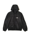 FIRE EMBROIDERY NYLON JKT - BLACK