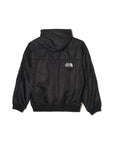 FIRE EMBROIDERY NYLON JKT - BLACK