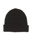 MAYO LOGO EMBROIDERY KNIT CAP - BLACK