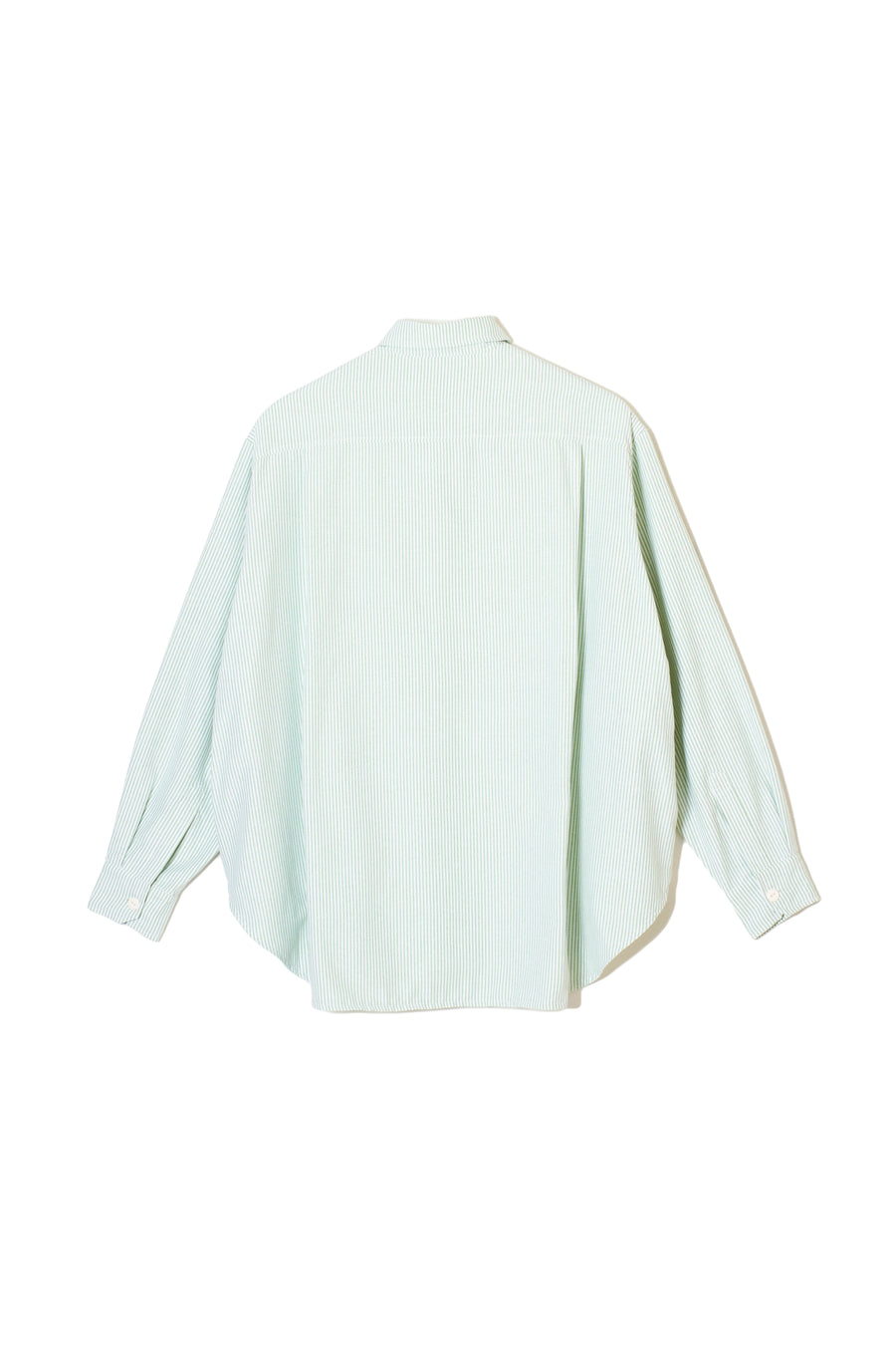 MAYO FGMN EMBROIDERY STRIPE SHIRT - GREEN