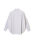 MAYO FGMN EMBROIDERY STRIPE SHIRT - BLACK