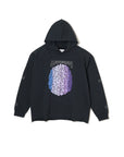 BRAINWASHING EMBROIDERY HOODIE - BLACK