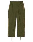 FGMN MAYO EMBROIDERY NYLON CARGO PANTS - OLIVE