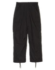 FGMN MAYO EMBROIDERY NYLON CARGO PANTS -  BLACK