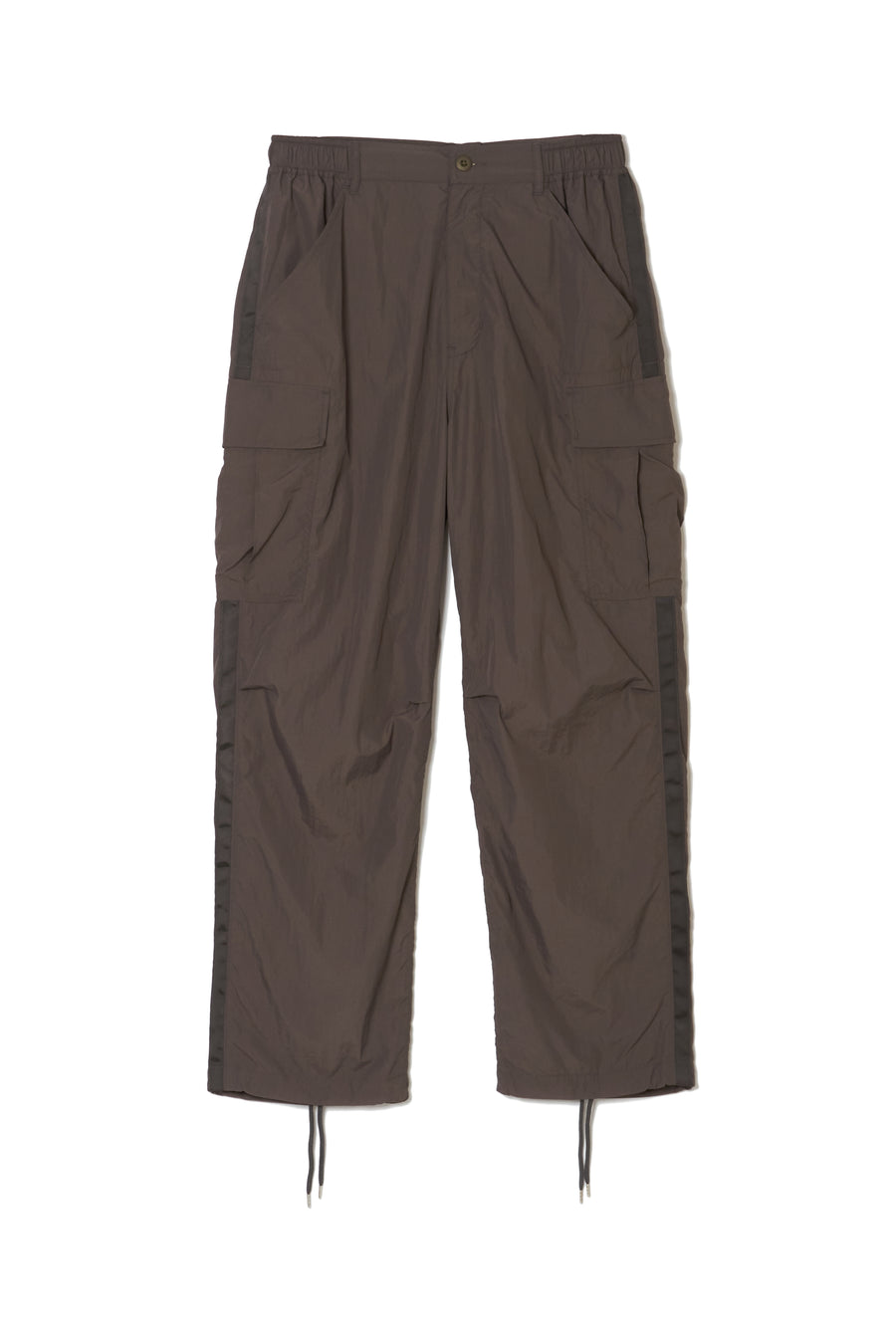 FGMN MAYO EMBROIDERY NYLON CARGO PANTS - CHARCOAL