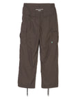 FGMN MAYO EMBROIDERY NYLON CARGO PANTS - CHARCOAL