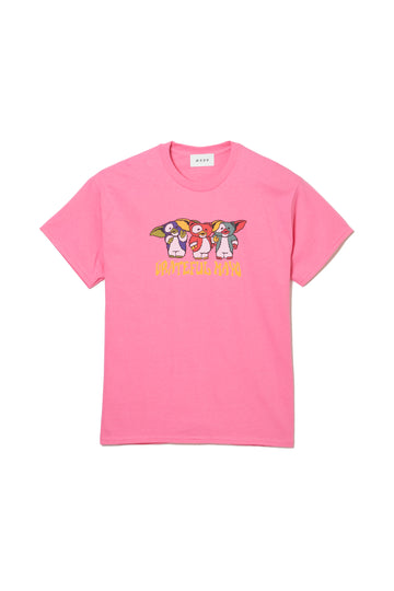 GL THREE IN A ROW Short Sleeve Tee - PINK