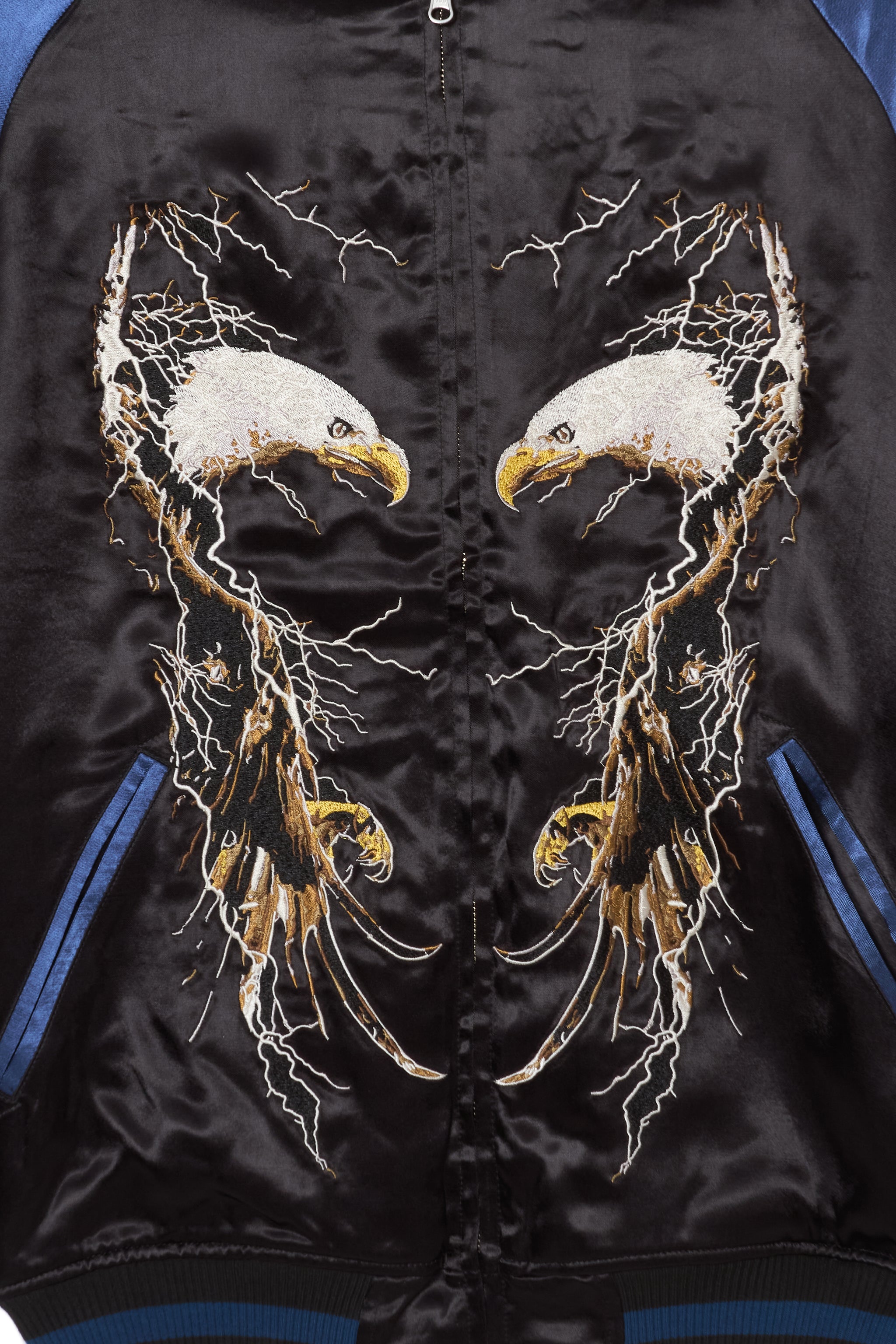 EAGLE THUNDER EMBROIDERY REVERSIBLE SOUVENIR JACKET – MAYO